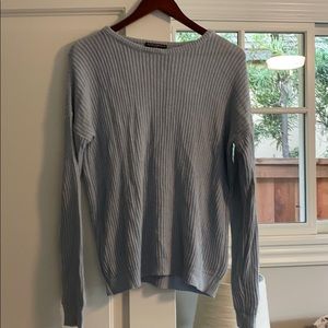 Oversized baby blue sweater